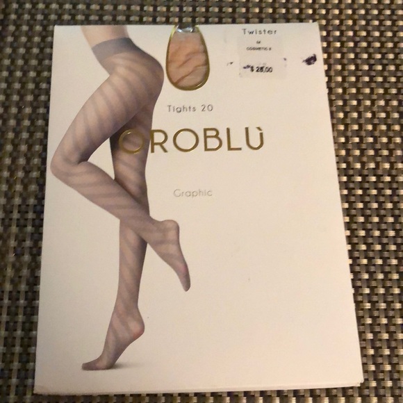 Oroblu graphics twister tights 20 - Picture 4 of 7